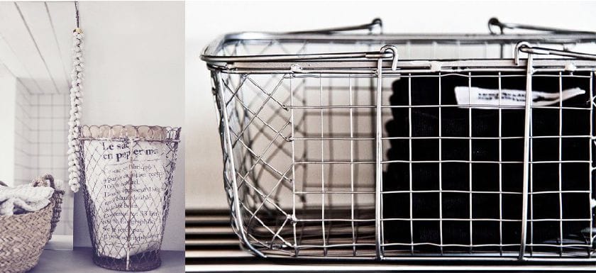 Metal baskets Chebbi chic