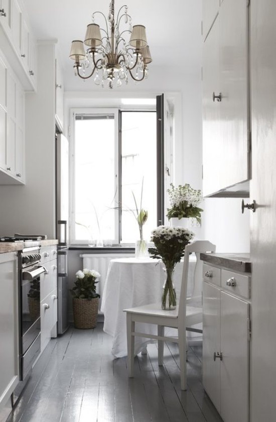 White small kitchen