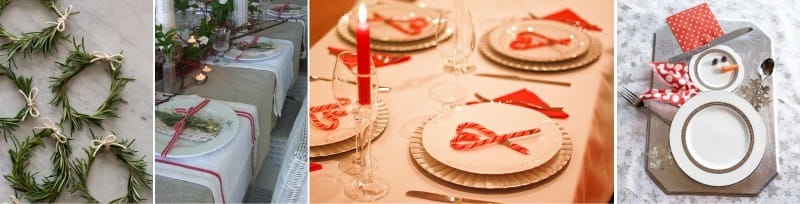 décor des plats pour le nouvel an