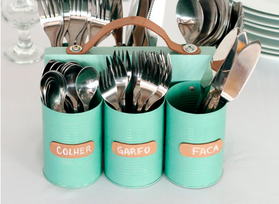 Organizer for cooks and cutlery