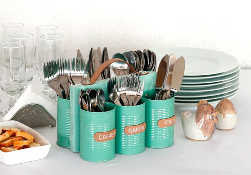 Organizer for cooks and cutlery