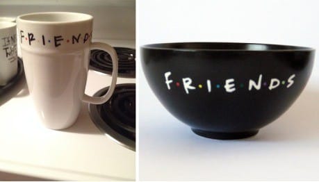 dishes in the series Friends