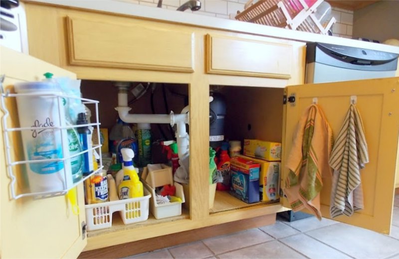 Storage under the sink