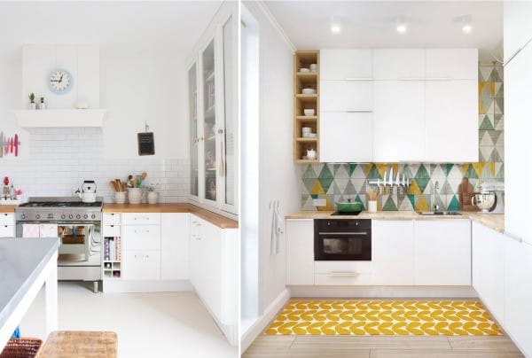 White Scandinavian Kitchen