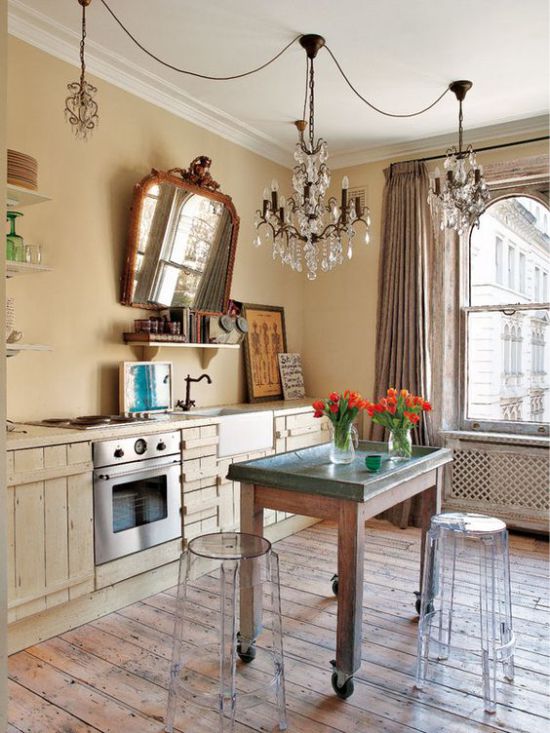 Provence style kitchen decor