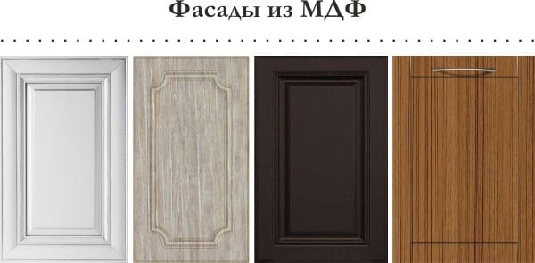 Facades from MDF