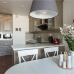 Beige Provence style kitchen