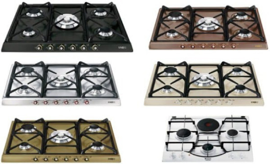 Enamel hob options