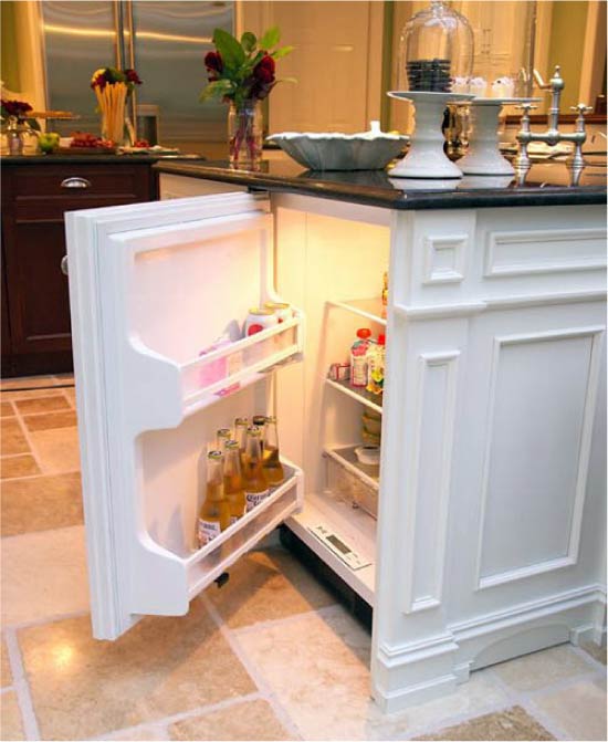 Mini frigo intégré