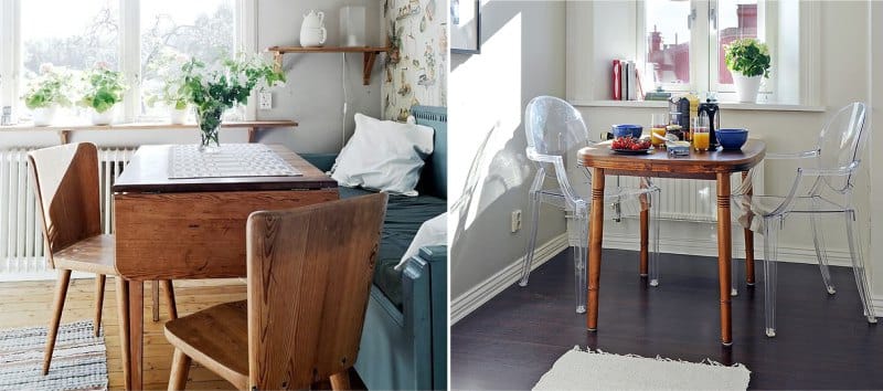 Table à manger en bois