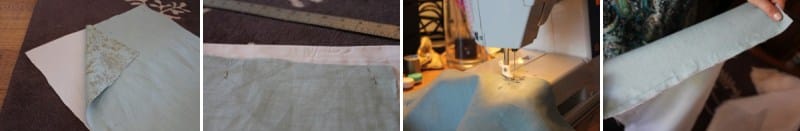 Coudre un simple lambrequin de vos propres mains - nous cousons un tissu doublé