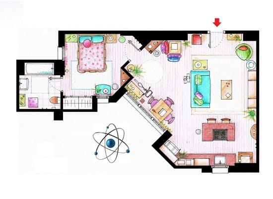 Penny's appartementplan