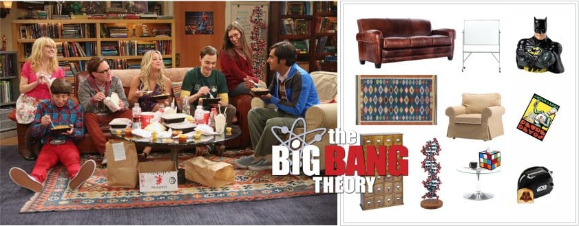 Interior in The Big Bang Theory