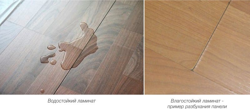 Moistureproof và laminate chống thấm nước