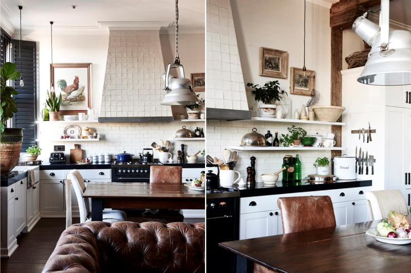 Country Style ή Provence Decor Kitchen