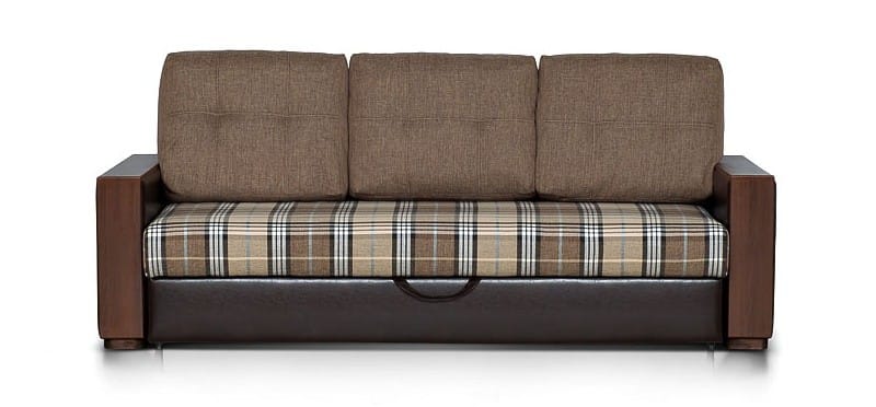 Sofa với cơ chế của Evroknizhka