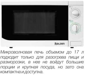 Microwave 17 l