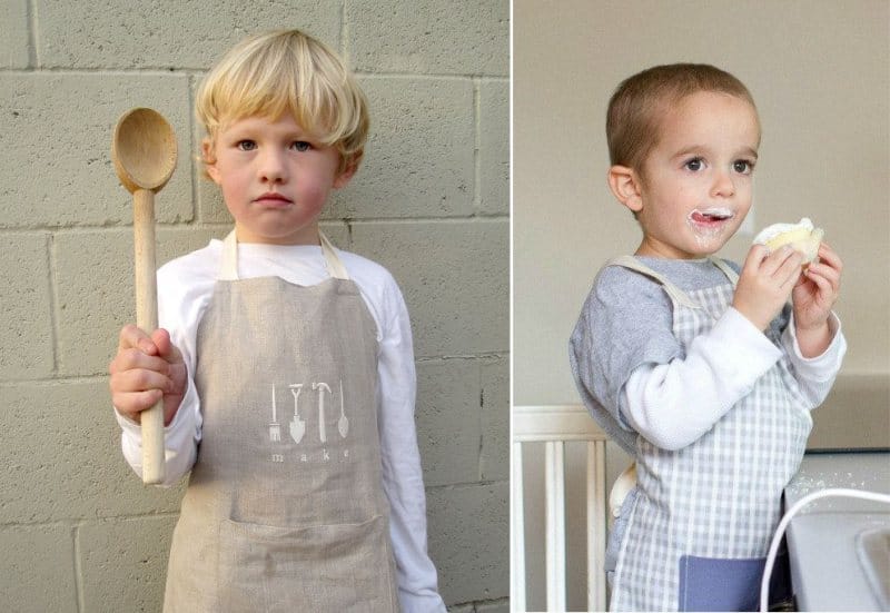 Tabliers élégants pour enfants