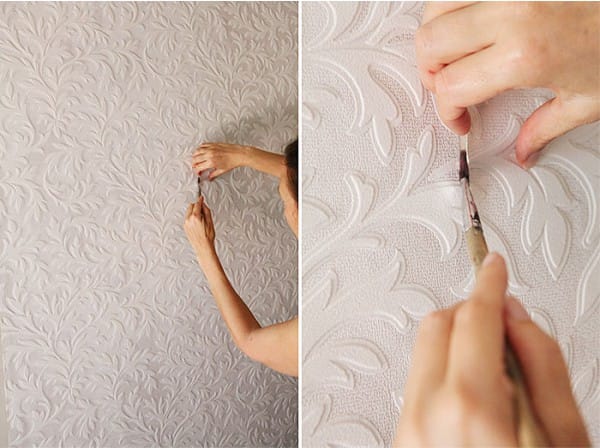 Gluing non-woven wallpaper with their own hands