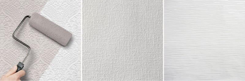 Vinyl wallpaper for painting