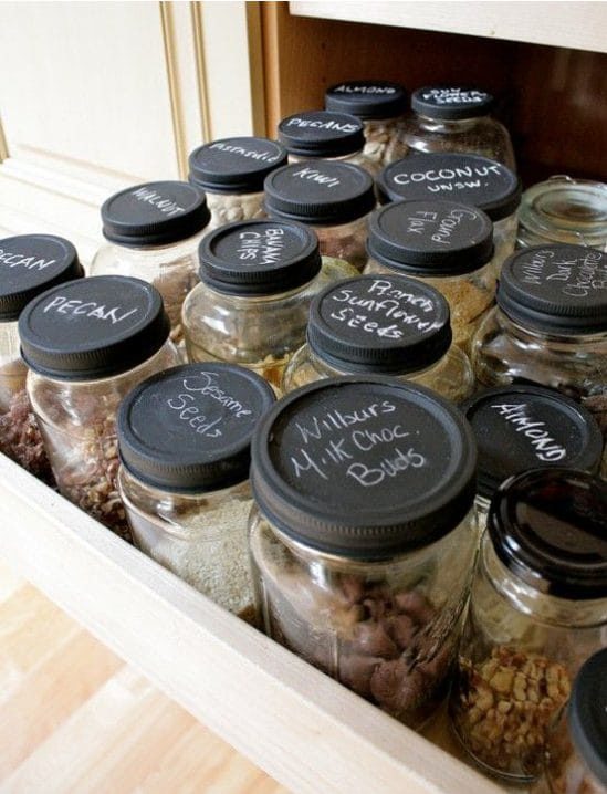 Jars for storing spices and bulk products