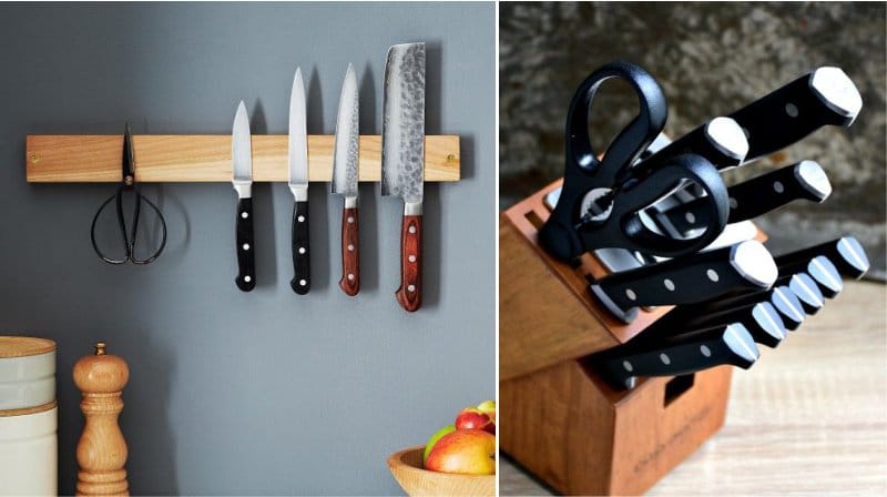 Knife storage