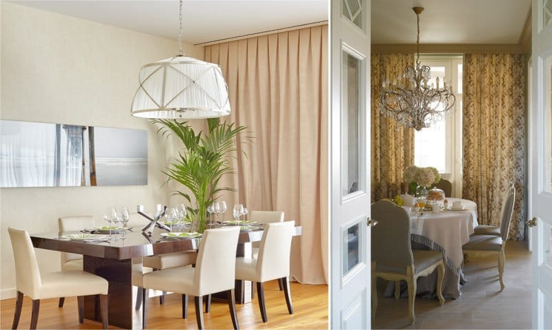 Beige Dining Rooms