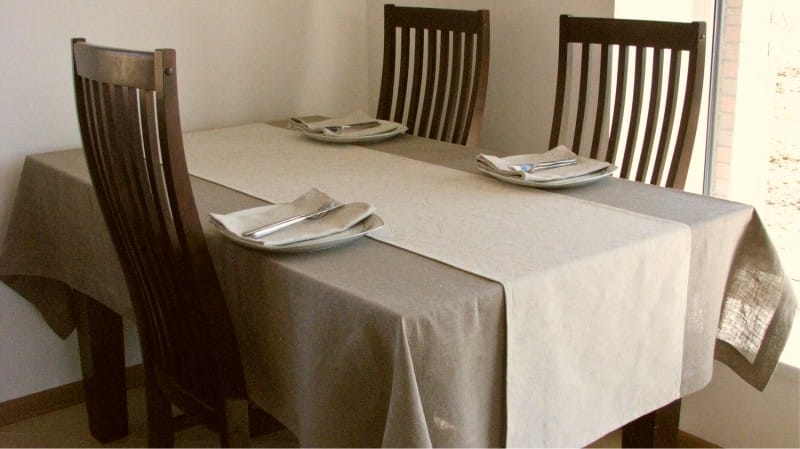 Handmade tablecloth