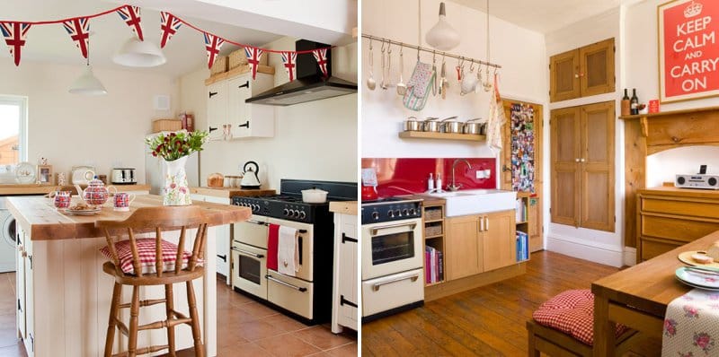 English style kitchen decor