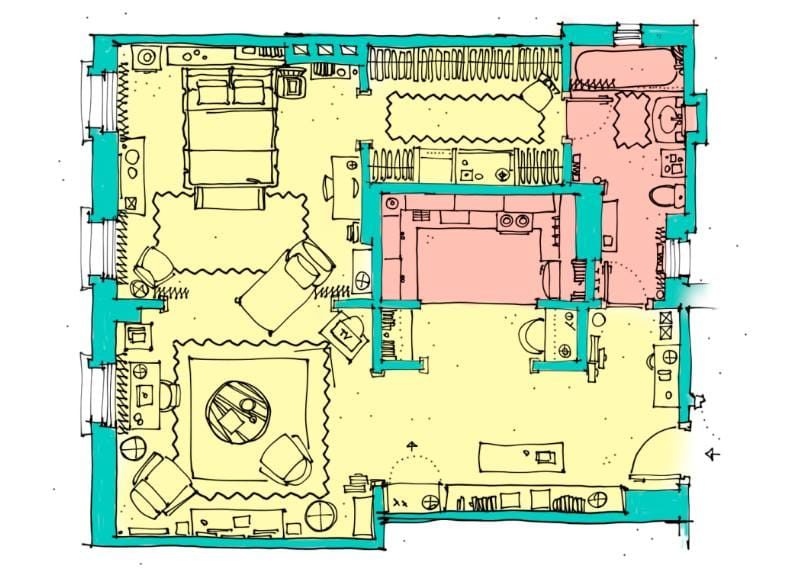 Plan d'appartement Carrie