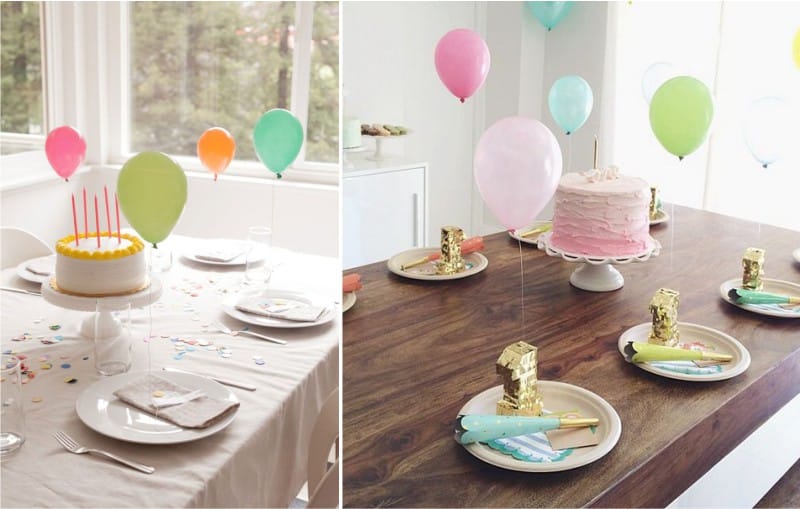 Ballons d'anniversaire festifs