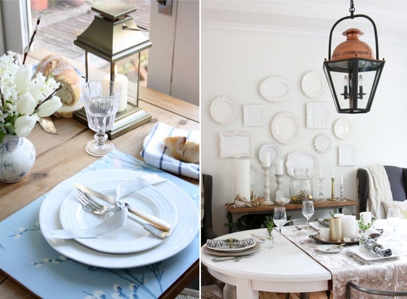 Decor options and tableware