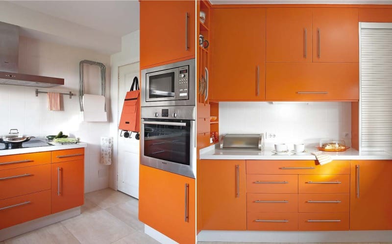 Oranje keuken