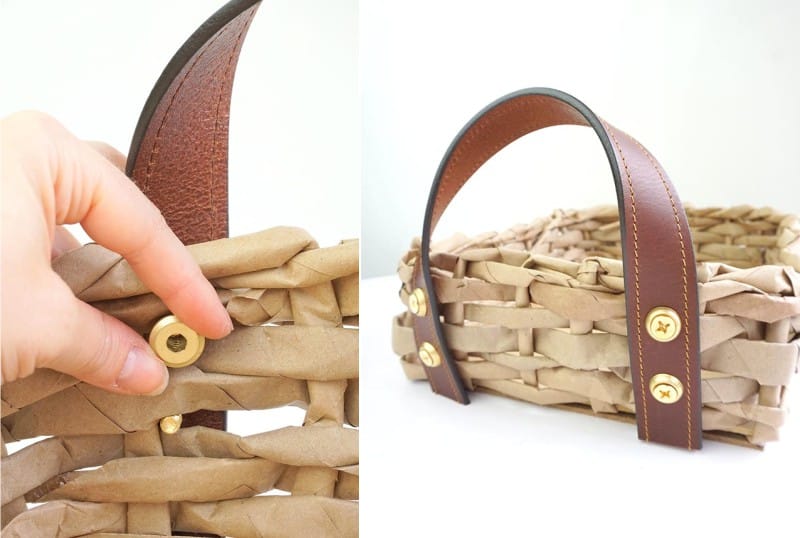 How to make basket handles