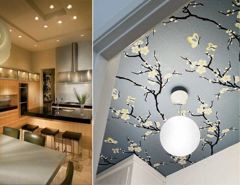 Plafond de style japonais