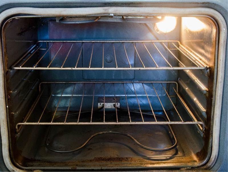 Oven cleaning