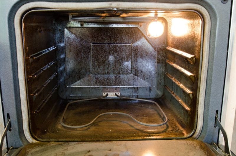 Oven cleaning