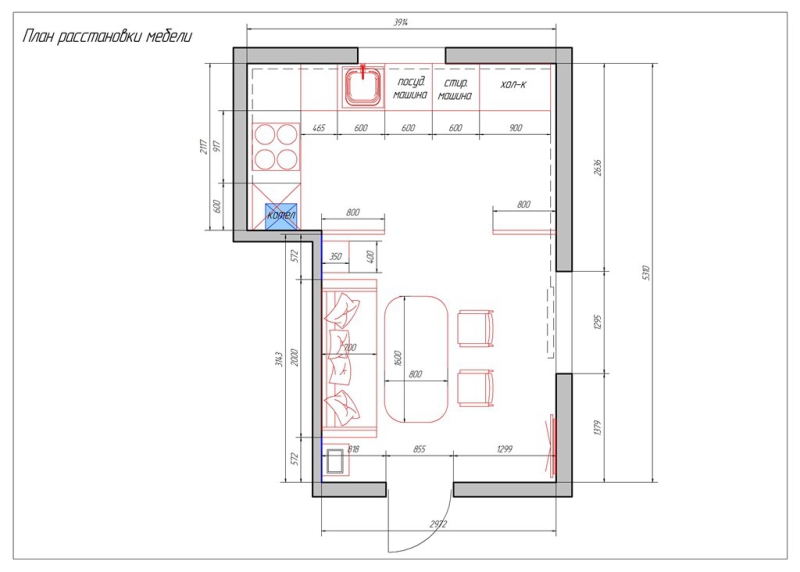 Plan de cuisine