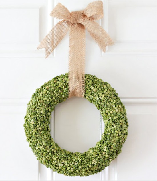 Wreath for spring door decoration