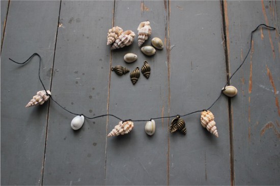 Perles de coquillage