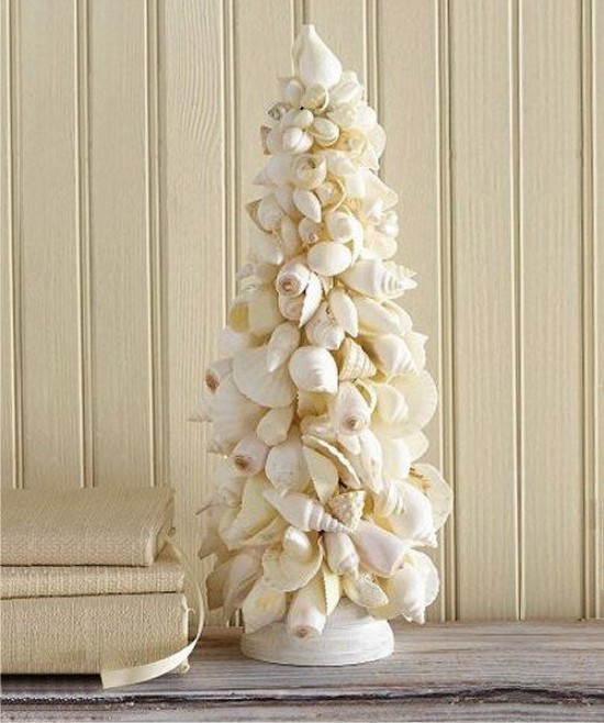 Seashell Tree Topiary