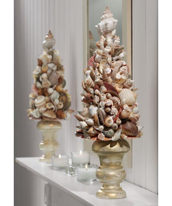 Seashell Tree Topiary