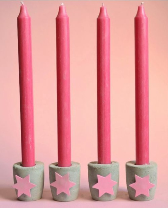 Concrete Candle Holders