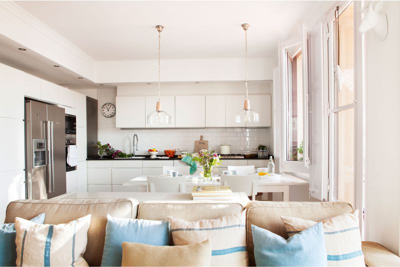 Kitchen-living room interior