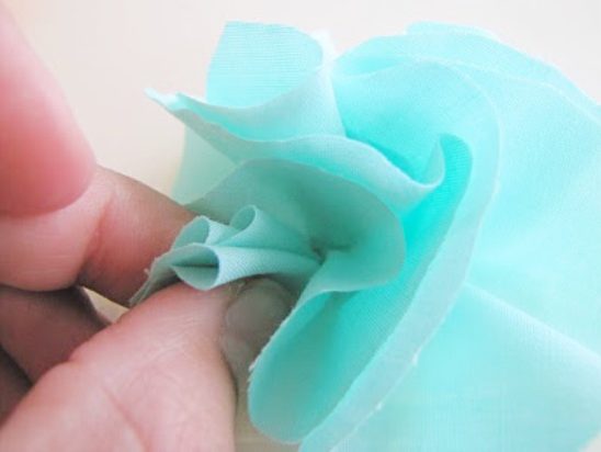 Fabric flower