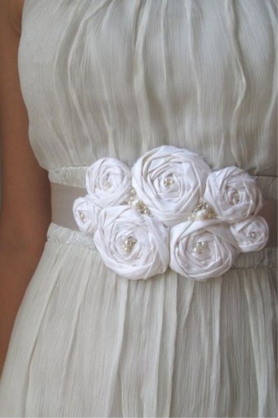 Ceinture de fleurs