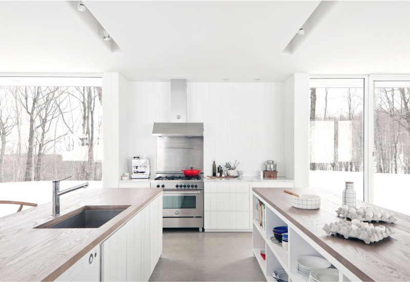 Modern kitchen in a private house