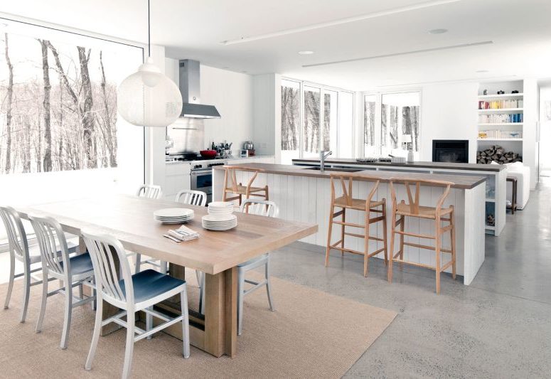 Modern kitchen in a private house