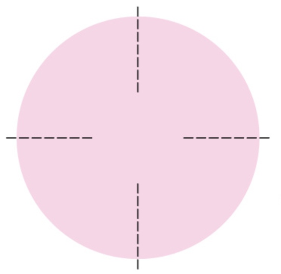 Petal formation pattern