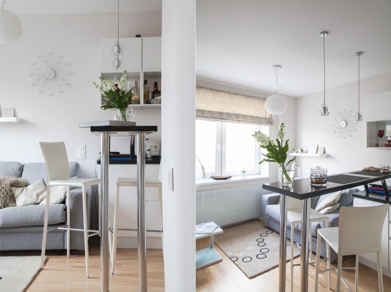 Hallway kitchen design